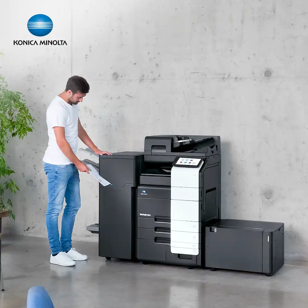 Como usar tu equipo Konica Minolta